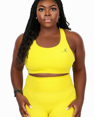 Antastaia Sports Bra – Electric Yellow