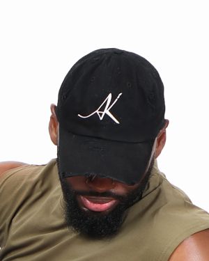 AK’s Dad Hats Distressed Dynamic Black