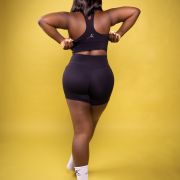 Jet Black Edge Shorts