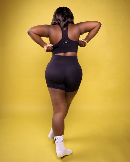 Jet Black Edge Shorts