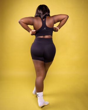 Jet Black Edge Shorts
