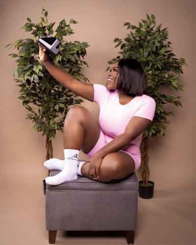 Lustre Rosé Top